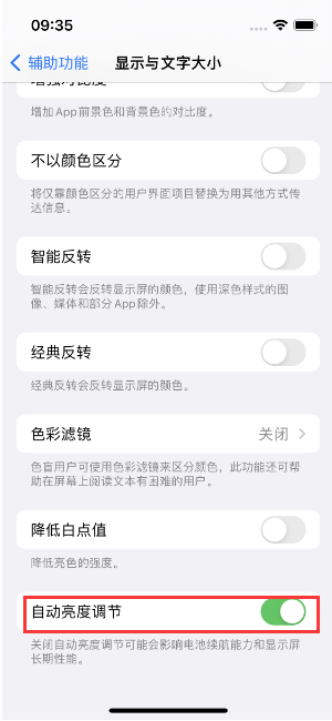 壤塘苹果15维修店分享iPhone 15 Pro系列屏幕亮度 