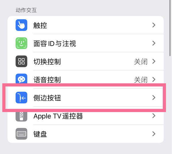 壤塘苹果14维修店分享iPhone14 Plus侧键双击下载功能关闭方法 